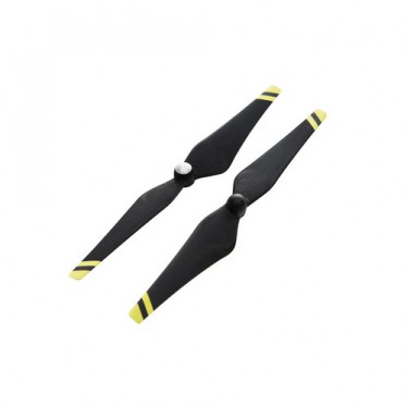 Props 9450 Carbon Fibre Self-Tightening (Composite Hub, Black and Yellow Stripe)